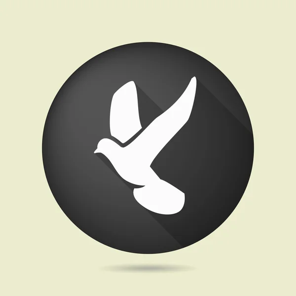 Pictograph för bird icon — Stock vektor