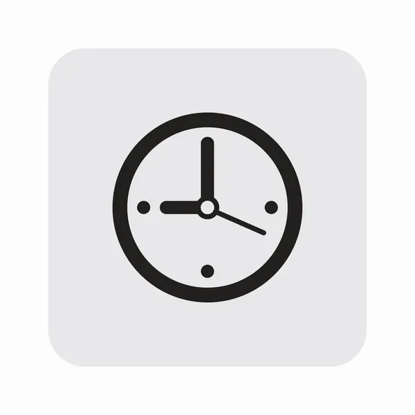Ikona hodin s šipkou — Stockový vektor