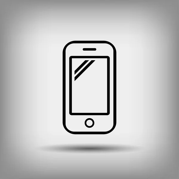 Ikona z mobilního telefonu — Stockový vektor