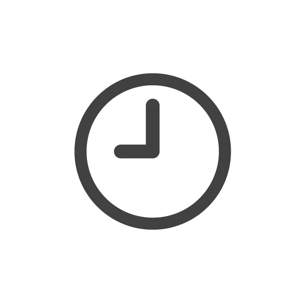 Pictografía del reloj con flechas — Vector de stock