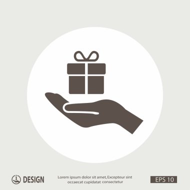 ekibimizi hediye simgesinin