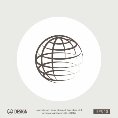 ekibimizi küre simgesi