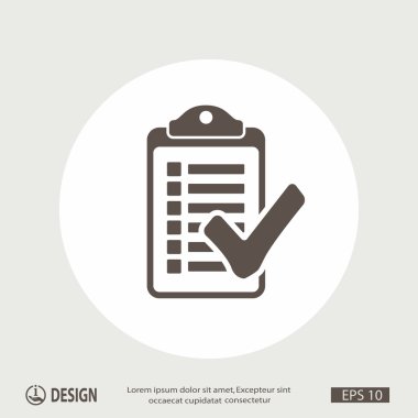 Kontrol listesi işareti ile Evet