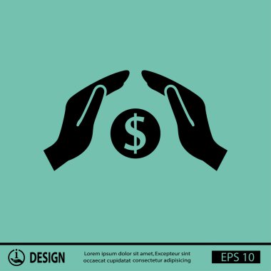 Paranın piktografı ellerinde