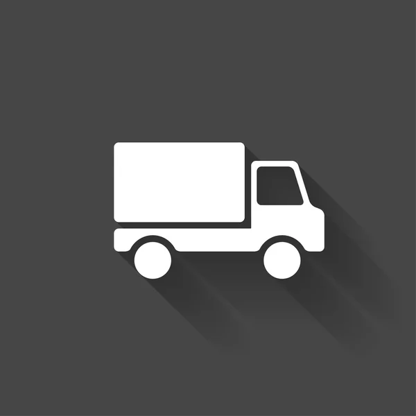 Pictograph van vrachtwagen pictogram — Stockvector