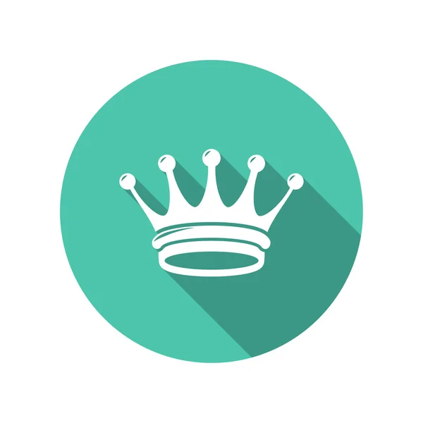 Ikony Symbols królewskiej korony — Wektor stockowy