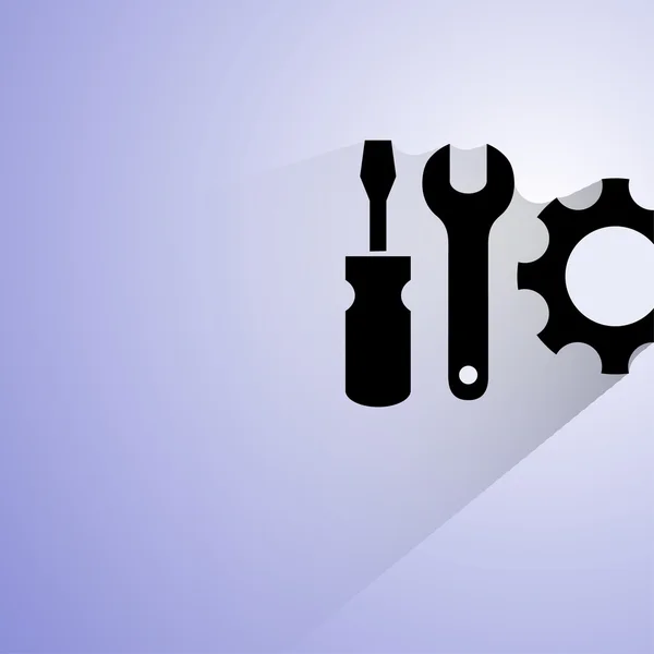 Piktogramm von Ausrüstung und Werkzeug — Stockvektor