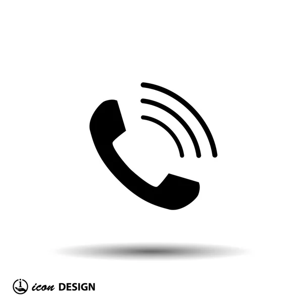 Ikona ikony telefonu — Stockový vektor