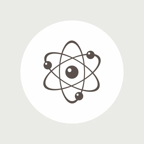 Піктограма значка атома — стоковий вектор