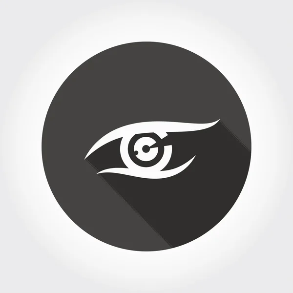 Ikony Symbols ikonę oka — Wektor stockowy