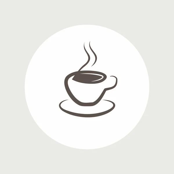 Pictograph van cup pictogram — Stockvector