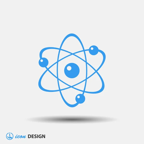 Ikony Symbols ikonka atomu — Wektor stockowy