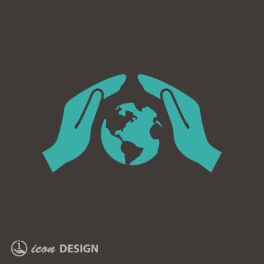 ekibimizi küre simgesi