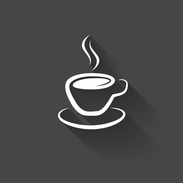 Pictograph van cup pictogram — Stockvector