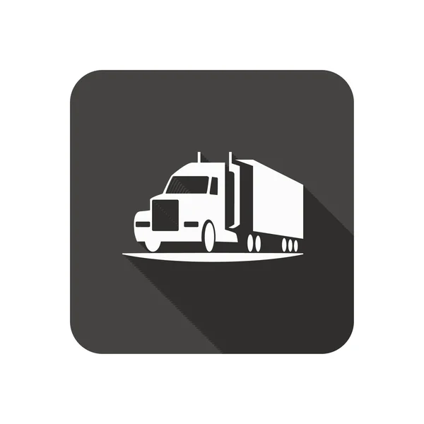Pictograma do carro de caminhão — Vetor de Stock