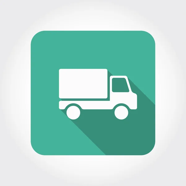 Pictograph van vrachtwagen pictogram — Stockvector