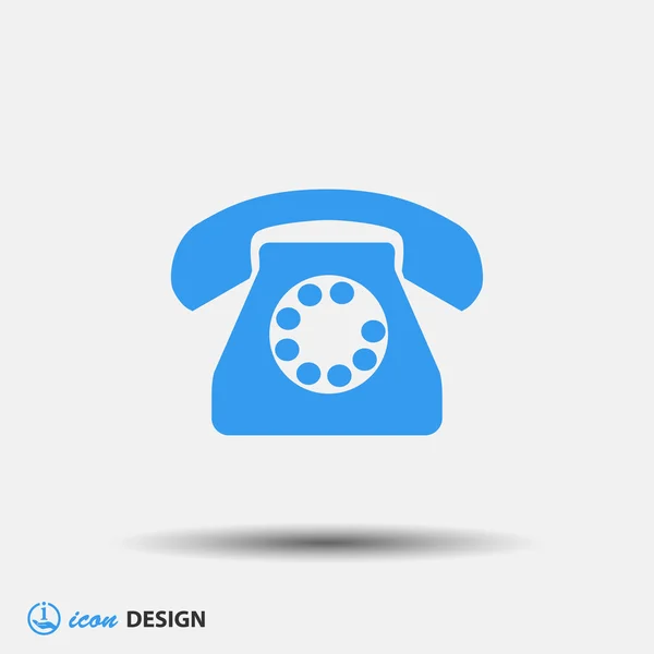 Pictografía del teléfono celular — Archivo Imágenes Vectoriales