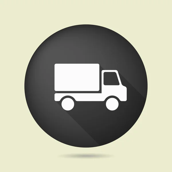 Pictograph van vrachtwagen pictogram — Stockvector