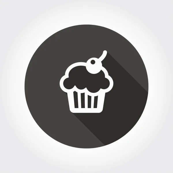 Pictografía del icono de la torta — Vector de stock