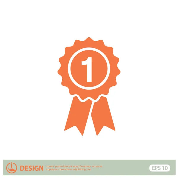 Pictograph van award-pictogram — Stockvector