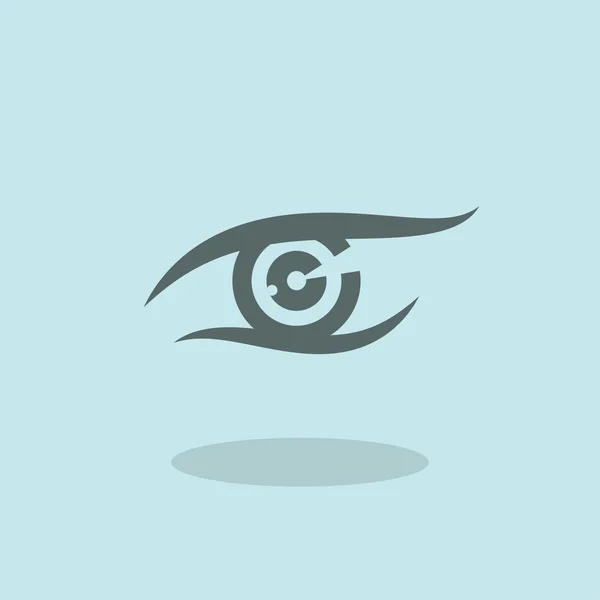 目のアイコンの絵文字 — ストックベクタ