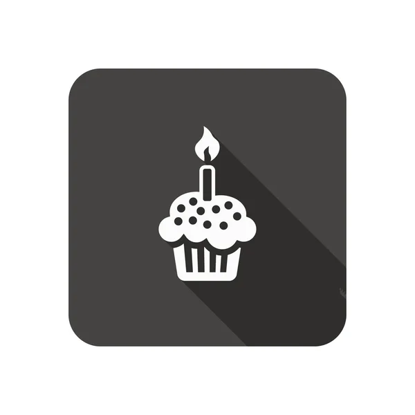 Piktogramm des Kuchensymbols — Stockvektor