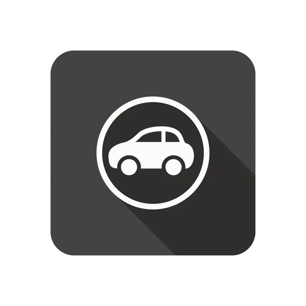 Pictografía del icono del coche — Vector de stock