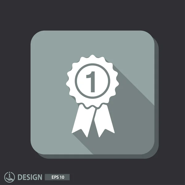 Pictograph van award-pictogram — Stockvector