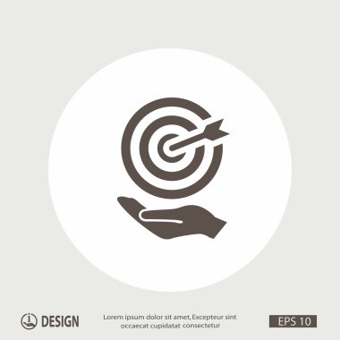 ekibimizi hedef simgesi