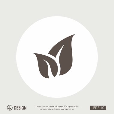 yaprakları, eko simgesi