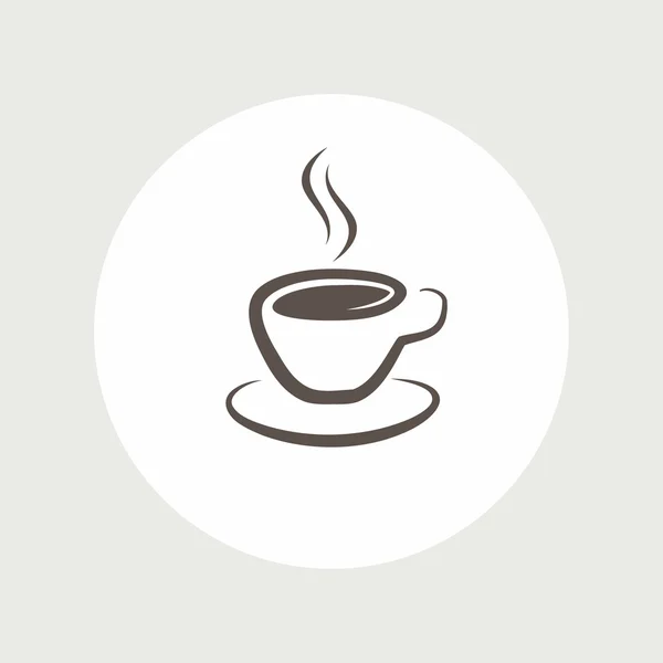 Pictograph van cup pictogram — Stockvector