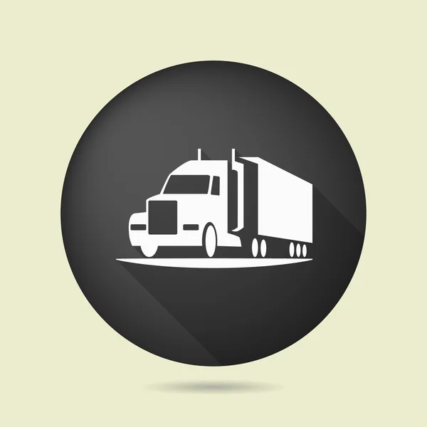 Pittogramma dell'automobile del camion — Vettoriale Stock