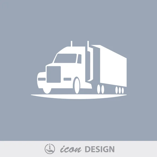 Piktogramm des Lastwagens — Stockvektor
