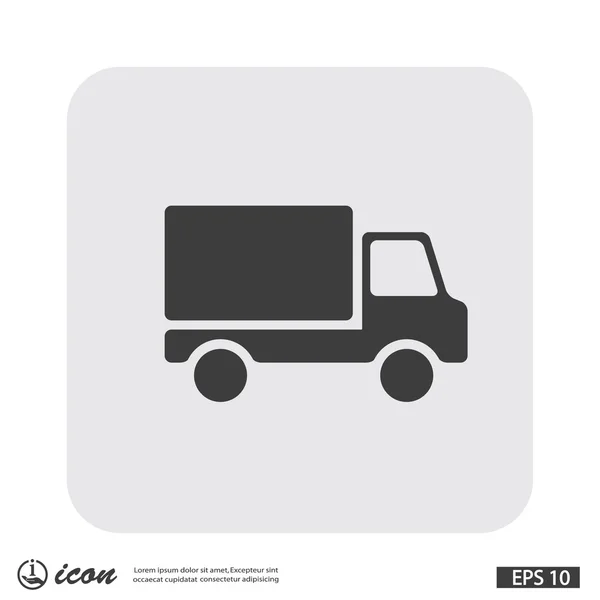Ikona ikony truck — Stockový vektor