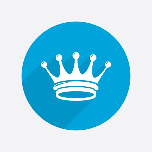 Pictograph van koninklijke kroon — Stockvector