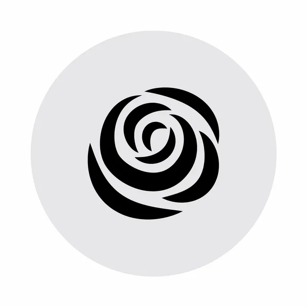 Pictograph Rózsa ikon — Stock Vector