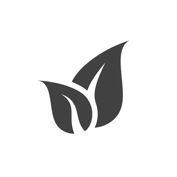 Frunze, pictograma eco — Vector de stoc