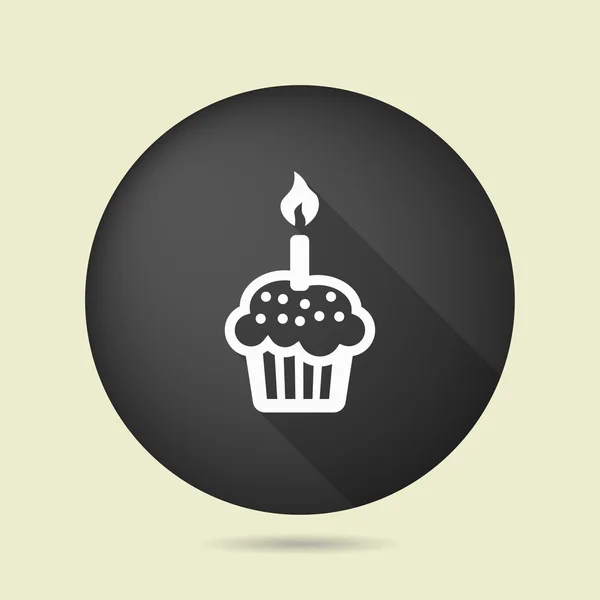 Εικονόγραμμα του εικονιδίου "τούρτα" — Διανυσματικό Αρχείο