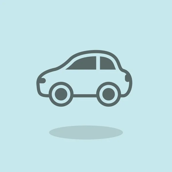 Pictograph of car icon — Stock Vector