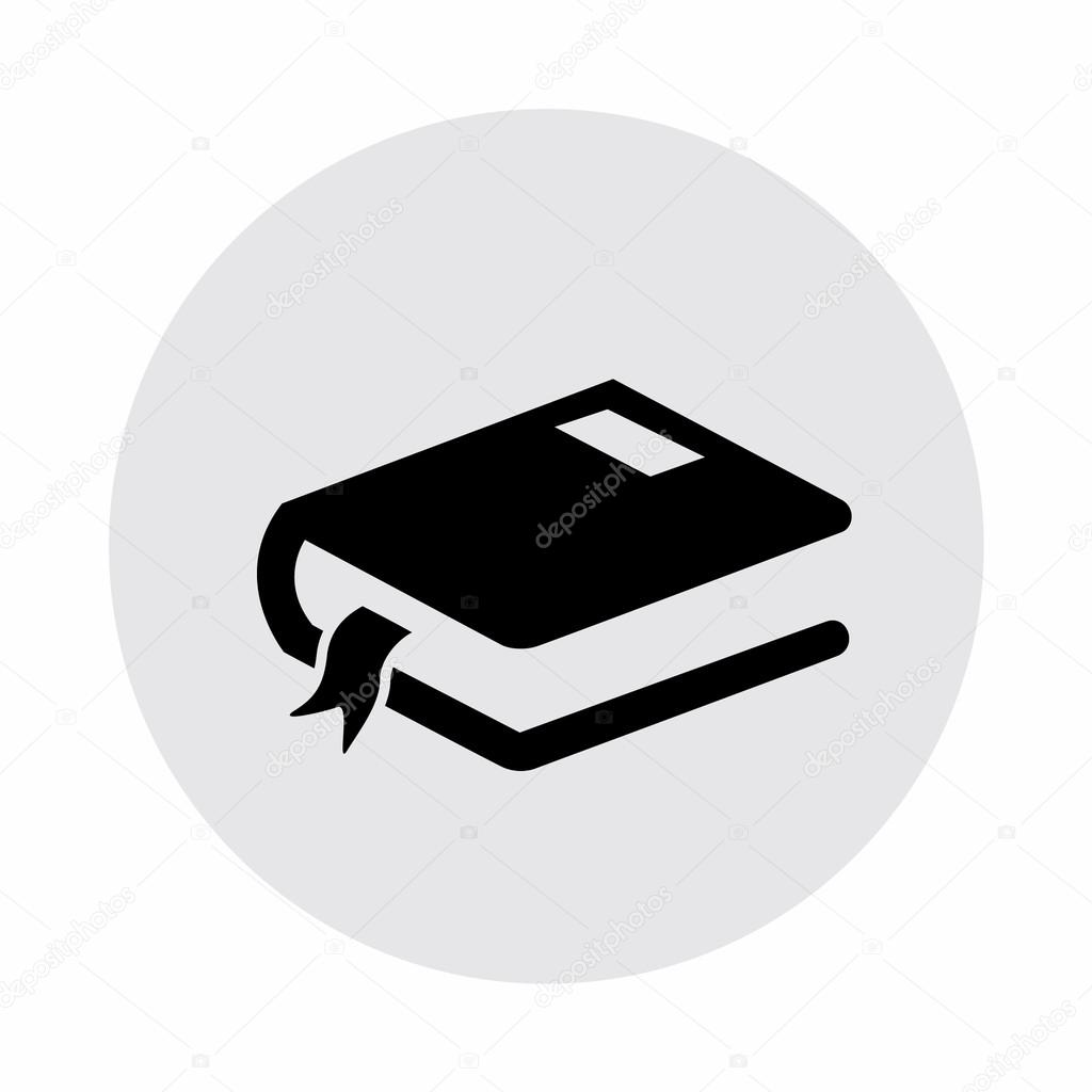 pictograph of book icon