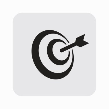 Oklu hedefin piktografı