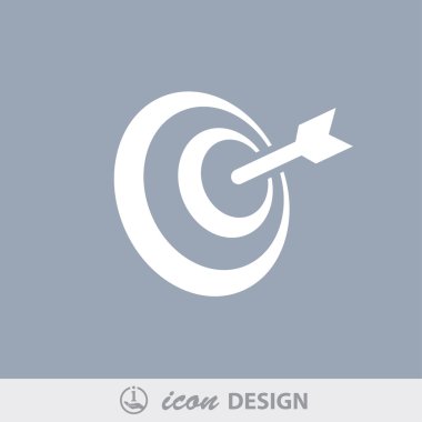 Oklu hedefin piktografı