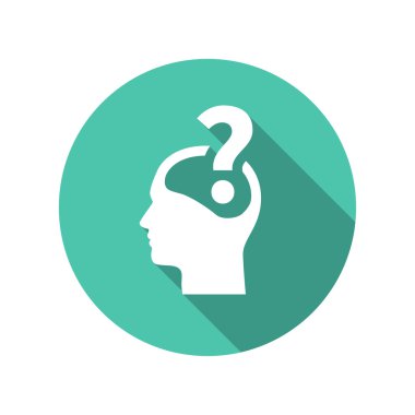 soru işareti ve adam