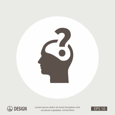 soru işareti ve adam