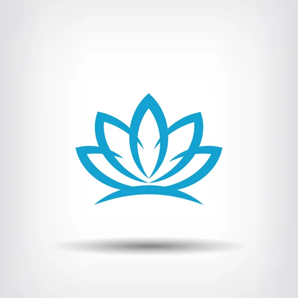 Lotus çiçeği resim — Stok Vektör