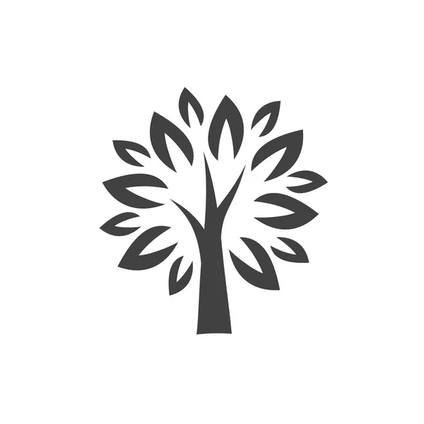 รูปภาพของไอคอนต้นไม้ — ภาพเวกเตอร์สต็อก