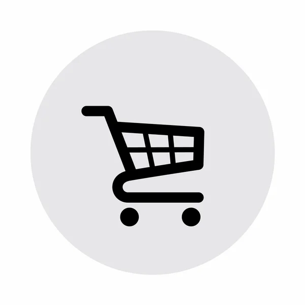 Pictograph shopping cart — Stock vektor