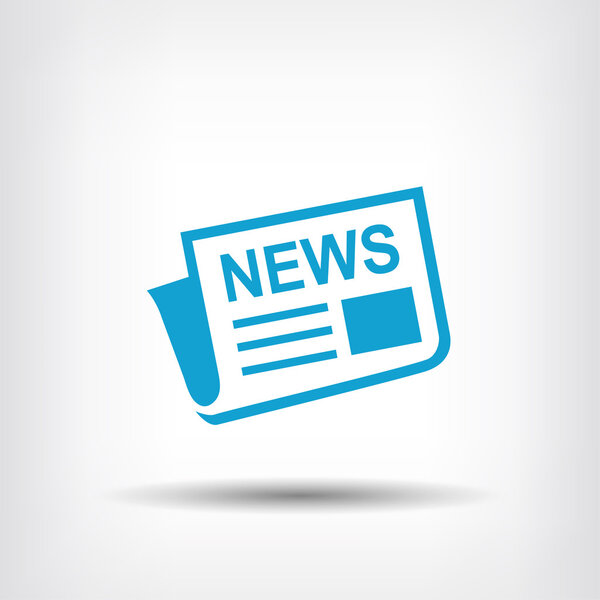 Newspaper  media icon