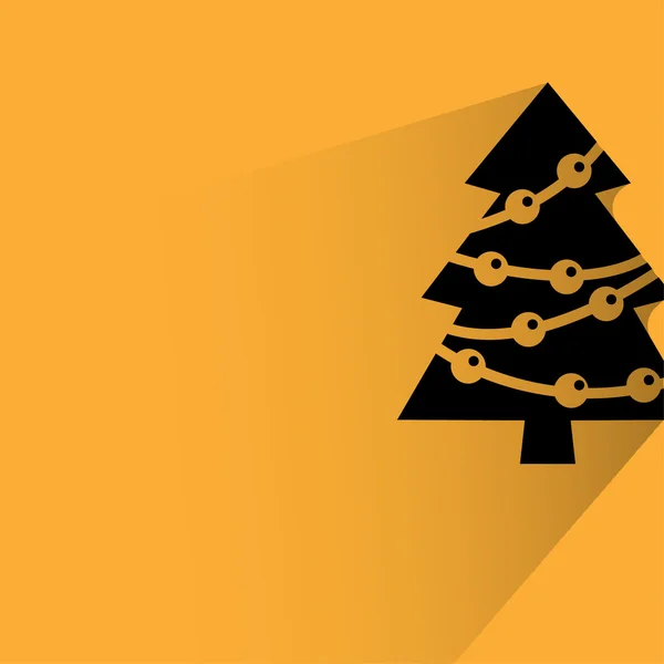 Pictografía del árbol de Navidad — Vector de stock