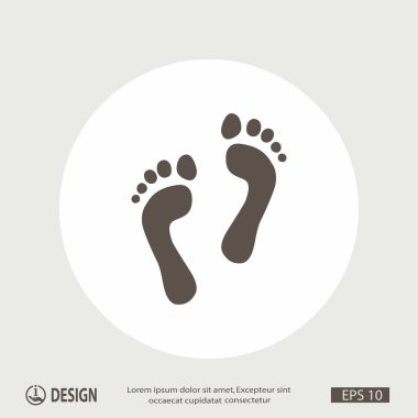 Ekibimizi ayak izleri simgesinin